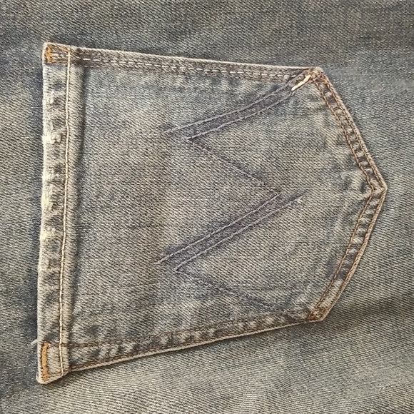 💕MOTHER SUPERIOR💕 High Waisted Smokin' Double Heel Jeans ~ Beyond the Sky 33 - Picture 15 of 16